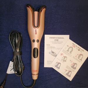Chi Spin 'N Curl in Rose Gold